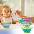 thumbnail image 2 of Non-slip Feeding Bowls 6 Pack Stainless Steel Baby Bowls With Suction - BPA-Free Toddler Feeding Bowls BPA Free Baby Bowls 2 of 9