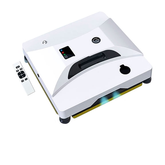 Smart Square Window Cleaning Robot With Water Spray Function Brushless Motor Borderless Recognition Window Tile Wall Cleaner For Windows, Tiles, Bathrooms ,Easy to Use