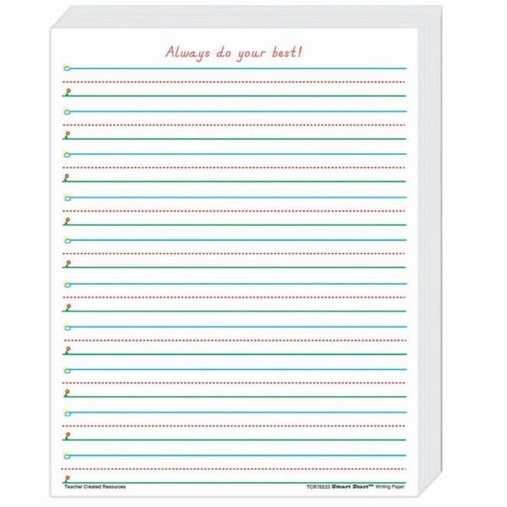 Smart Start 1-2 Writing Paper, 360 Sheets