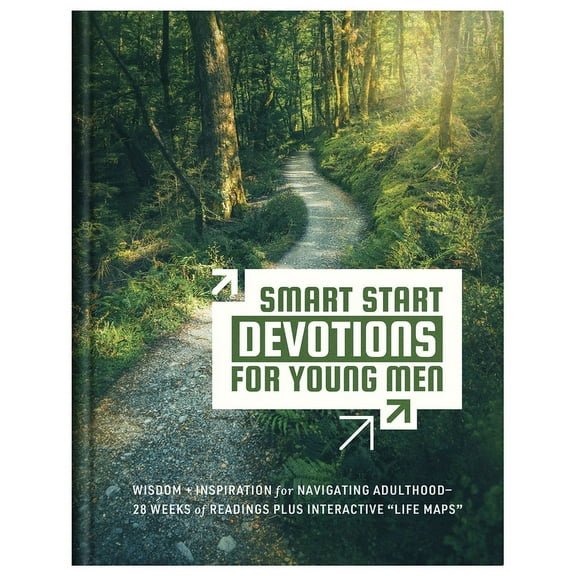 Smart Start Devotions for Young Men: Wisdom and Inspiration for Navigating Adulthood--28 Weeks of Readings Plus Interact, (Hardcover)