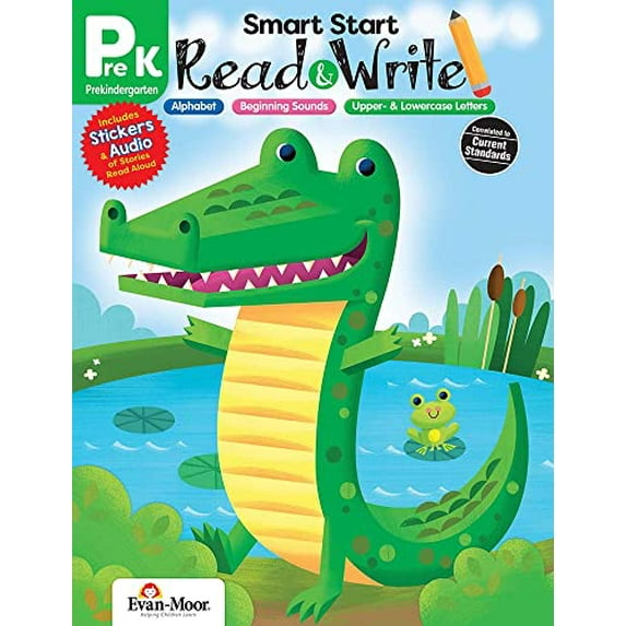 Pre-Owned Smart Start: Read and Write, Prek Workbook (Paperback) 1629389811 9781629389813