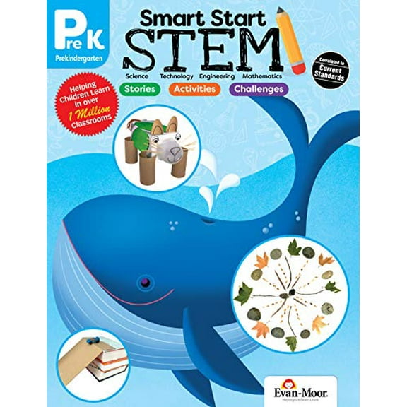 Pre-Owned Smart Start: Stem, Prek Workbook (Paperback) 1629385395 9781629385396