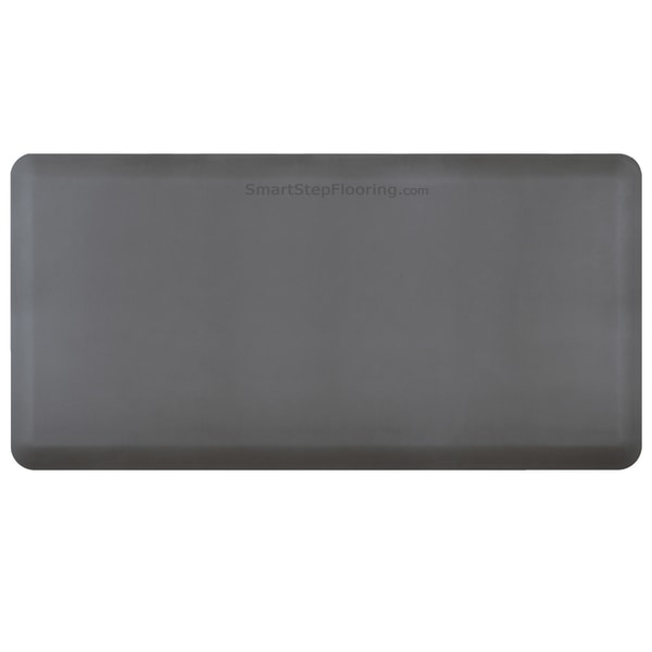 Smart Step Supreme Premium AntiFatigue Mat, 72" x 36", Gray