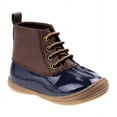 thumbnail image 1 of Smart Step Unisex Lace-Up Ankle High Hi-Top Duck Boots - Navy, 5, 1 of 5