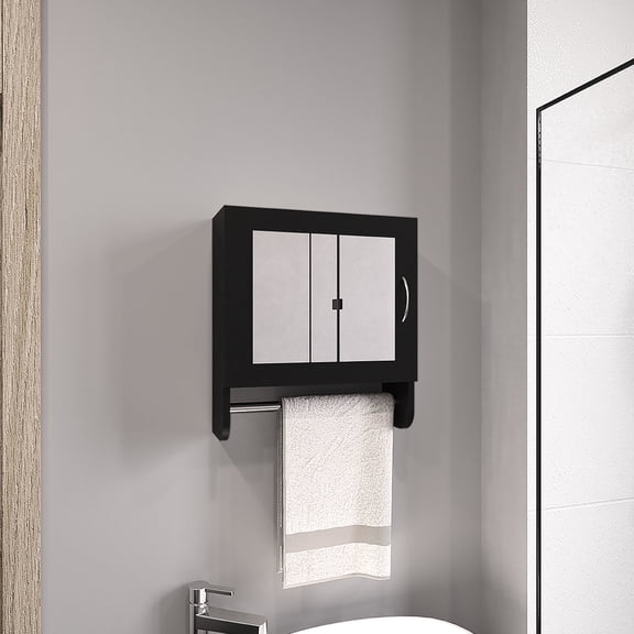Smart Storage with Towel Rack - Keep Essentials within Reach in Bathroom or Kitchen
