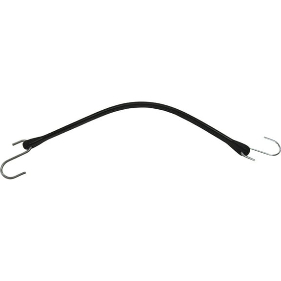 Smart Straps 21in. EPDM Rubber Tarp Strap, Black, Model# 485