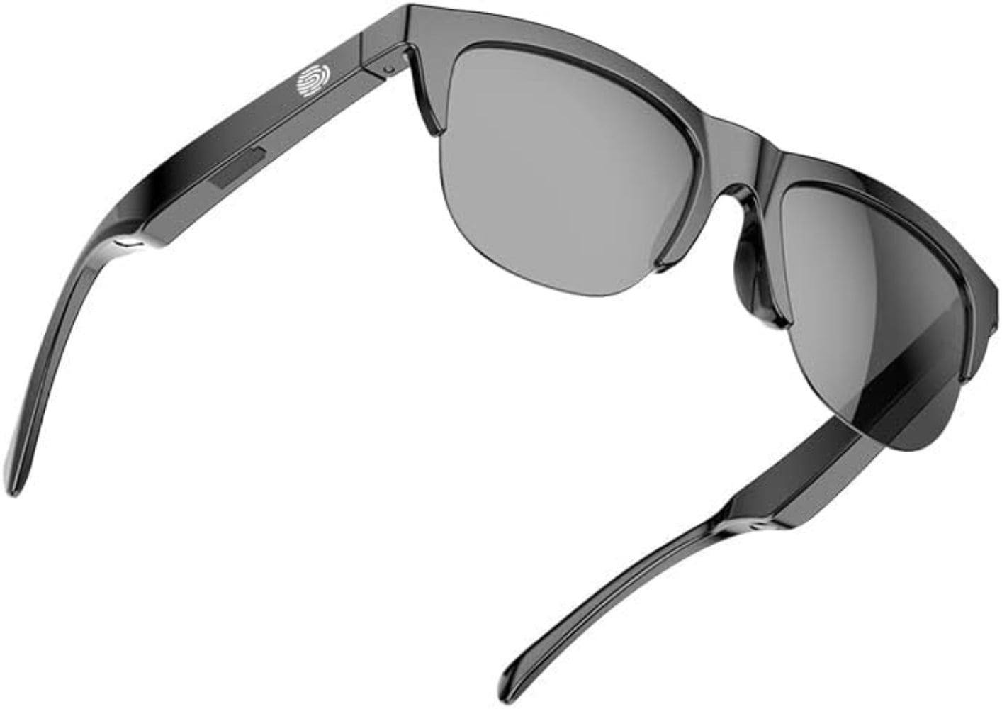 Smart Bluetooth Polarized Sunglasses with Speaker UV Protection Unisex Black Walmart