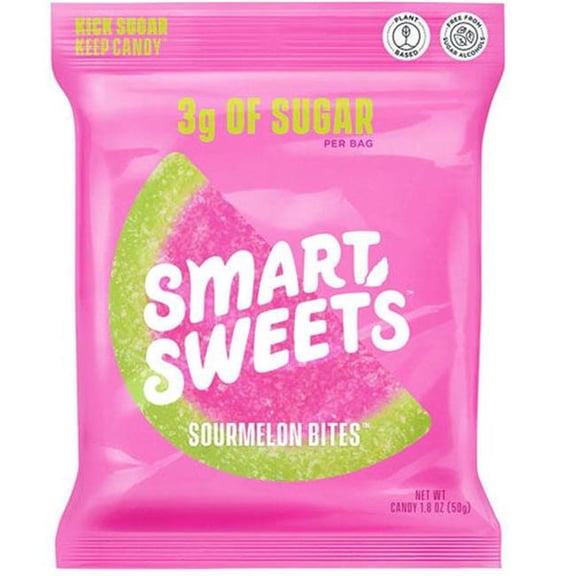 Smart Sweets 370054 1.8 oz Sour Melon Bites Candy