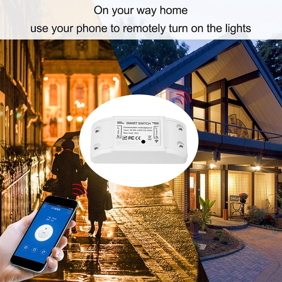 Smart Switch,Dual-mode On/off Wifi Switch App Compatible With Bt Switch 10a Appliances 10a/2200w Wifi Bt App Compatible Switch 3pcs With And Switch Diy Switch Remote Switch Mizuh