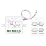 Smart Switch,Havou Mizuh Relay Switch Relay 2 Switch Relay Support 2 Relay Port 2 Switch 3ch 2 Way Switch Wifi Switch Mizuh Relay Wifi Switch Compatible With Eryue 2 Wi-fi Relay
