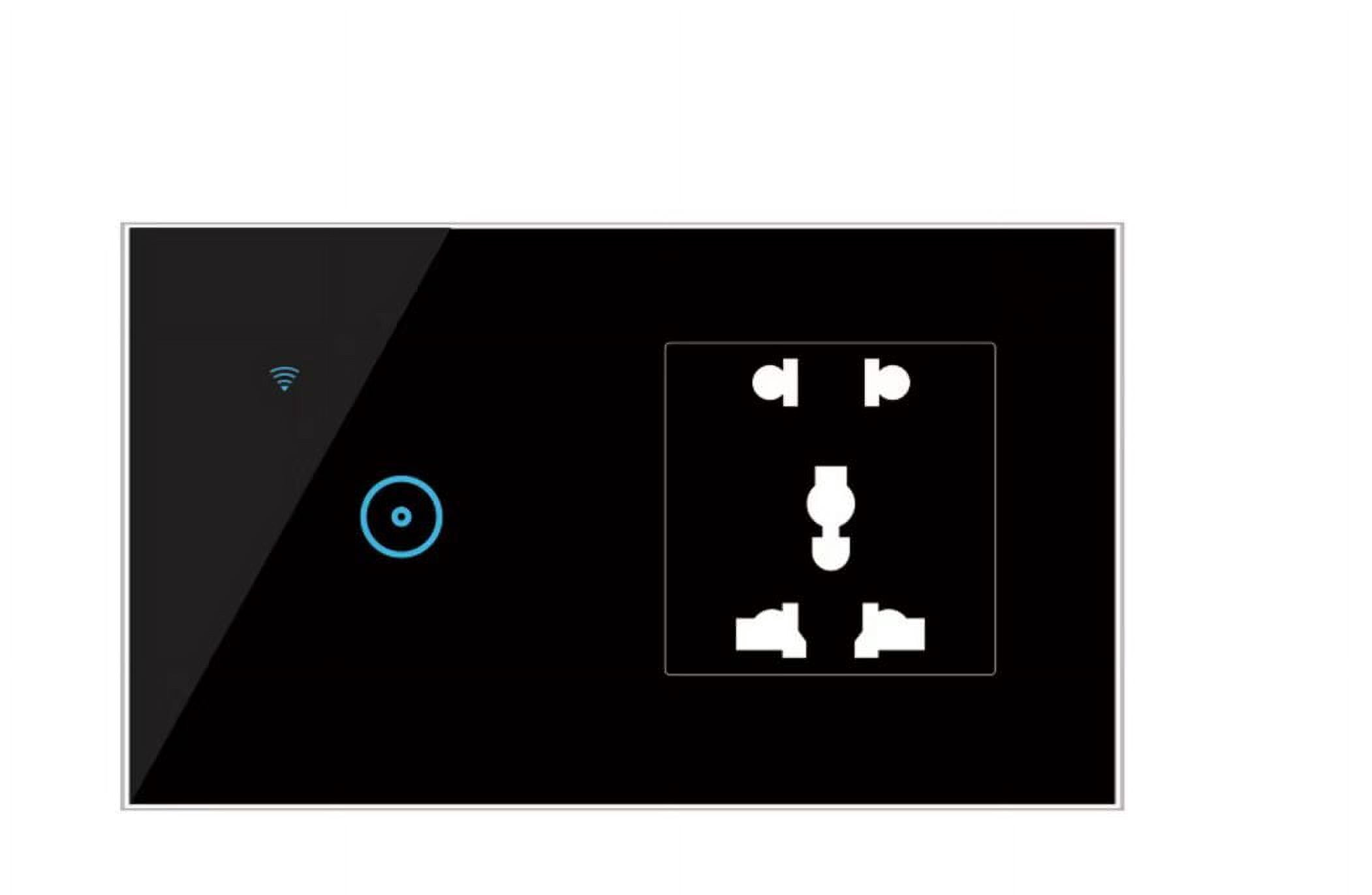 Smart Switch,Wi-fi Switch App Remote Wall Outlet With Voice With And ...