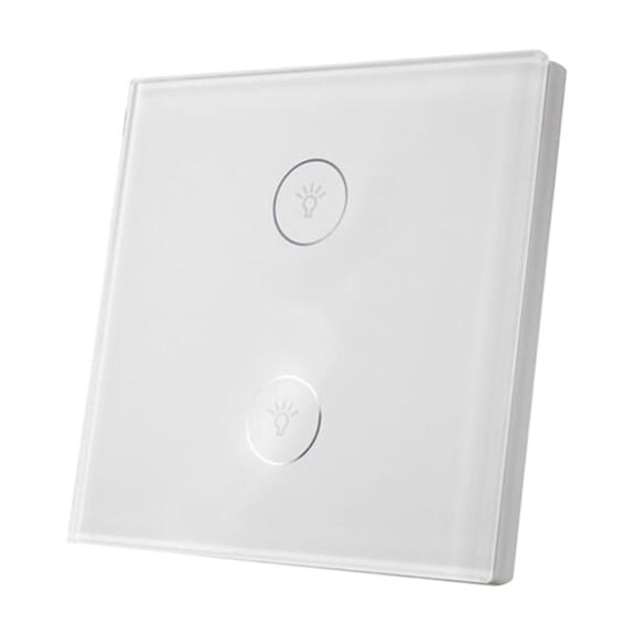 Smart Switch WiFi Switch 1-3 Standard Type Smart Wall Touch Light Switch Luxury Glass Touch Panel ,Easy to Installation