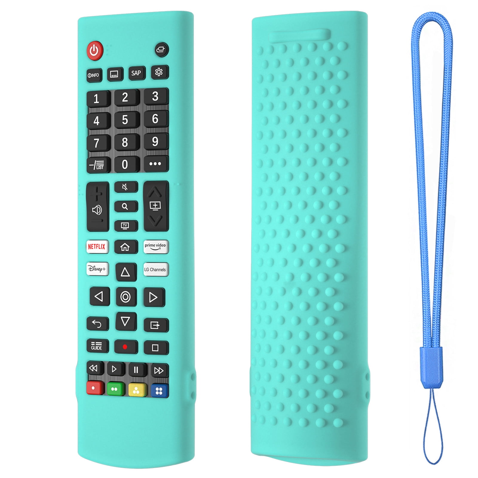 Smart TV Remote Control Silicone Sleeve for LG AKB75375604 AKB75095302 ...