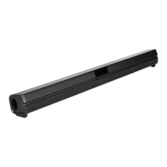 Smart TV Sound Bar 2.0 Channel 32 Inch Compact Bluetooth AUX Projector Speaker 80W Surround Sound System with Remote Control for PC Home Theater