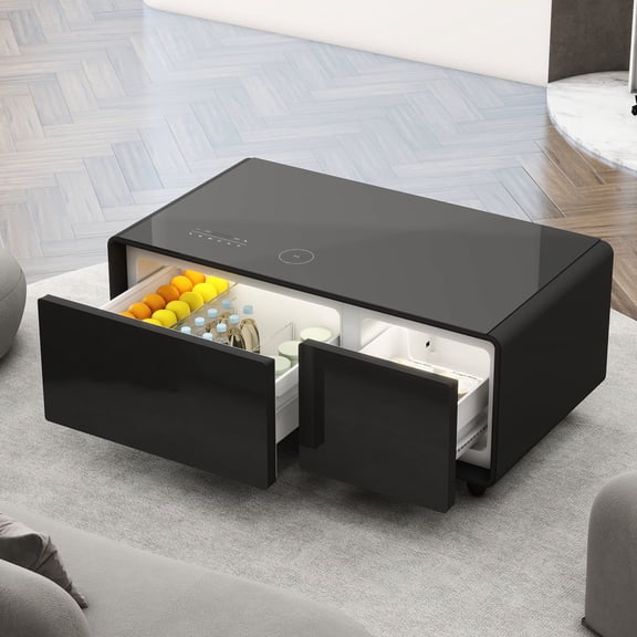 Smart Table with Bluetooth & Charging / For Relaxing at Home / Entertainment & Convenience Combined