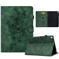 thumbnail image 1 of Smart Tablet Case for Samsung Galaxy Tab A7 Lite 8.7 inch T220/T225 Book Style Flip Folio Cover, Flower Pattern Luxury PU Leather Kickstand Magnetic Clasp Auto Sleep/Wake Shockproof Case,Green, 1 of 6