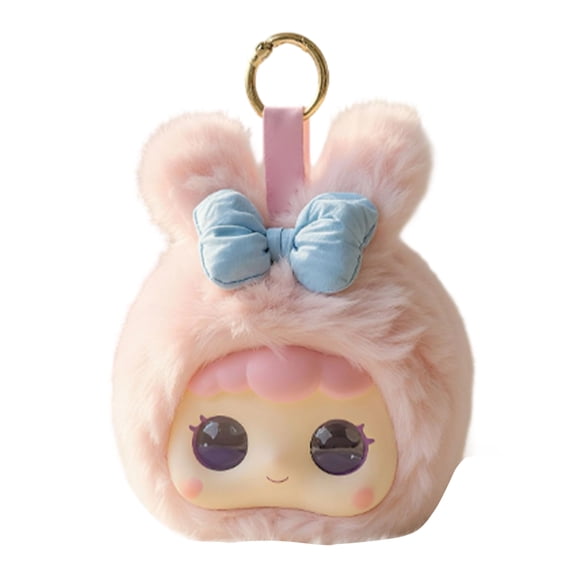 Smart Talking Plush Toy - Cute Interactive Talking Robot Doll, Real-Time Voice Chat, Stories & Songs Stuffed Animal for Backpack Hanging Charm Decor Pink