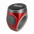 thumbnail image 1 of Smart Tally Counter Digital Electronic Finger Ring Tally Counter Muslims Ring Prayer Time Reminder Counter Red, 1 of 6