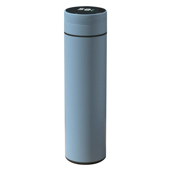 Smart Tea-Water Separation Insulated Tumbler With Temperature Display Leak-Proof Stainless Steel Vacuum Flask for Loose Leaf Tea & Infusions, Portable & High-Tech Design