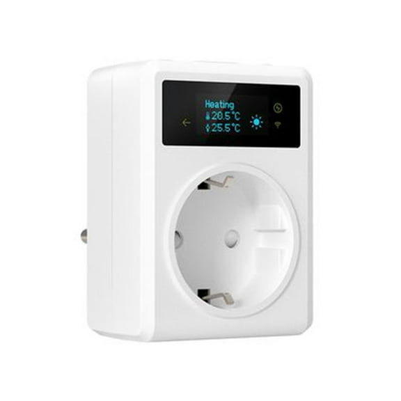 Smart Temperature Control Socket: Remote App & Voice Control For Home Comfort!
