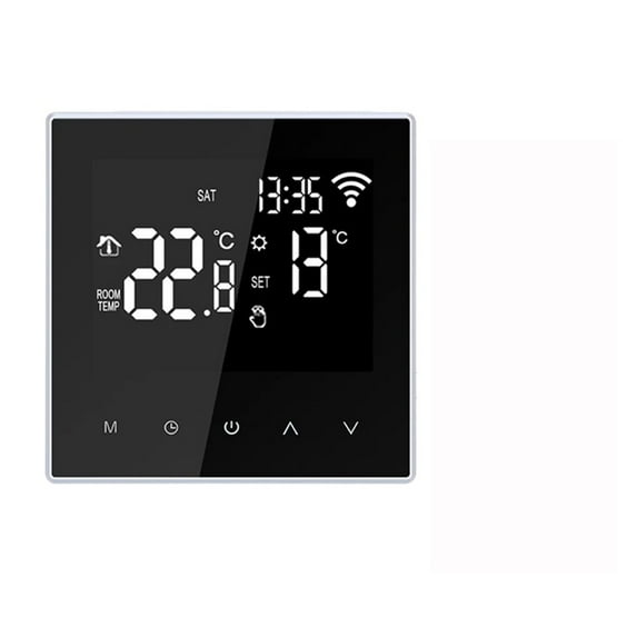Smart Temperature Controller Gas Boiler Room Floor Heating Wifi Thermostat Works ,Install Easy