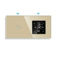 Smart Temperature Controller With Touch Switch Neutral Wire Water