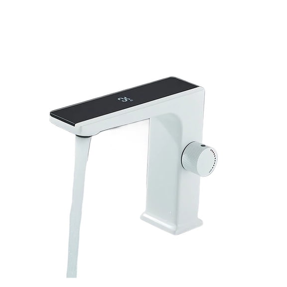 Smart Temperature Display Basin Faucet With Sensing Function LCD Digital Screen Sink Tap, Cold And Hot Mixer Bathroom Crane ,Durable Materials