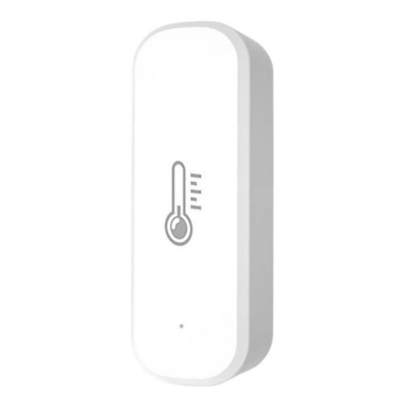 Smart Temperature & Humidity Sensor – Indoor Hygrometer for Tuya App, Works with Alexa & Google Home for Home Automation