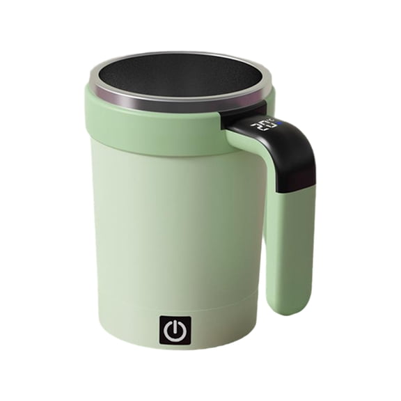 Smart Temperature-Sensing Magnetic Automatic Stirring Cup, Electric Portable Coffee Mug With Double-Layer Insulation, 400Ml Self-Stirring Bottle For Students Workers Coffee
