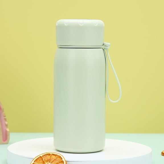 Smart Thermos 400ML, 316 Stainless Steel Vacuum Insulated Travel Bottle with 6-12 Hour Temperature Retention Green