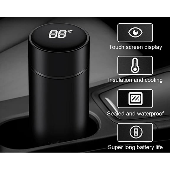 Smart Thermos: Stay Hydrated & Connected Anywhere with Advanced Temperature Control & Mobile Integration