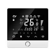 Smart Thermostat 220V For App And Voice Control Digital Heating Controller With Programmable Mode, Group Control, Temperature Calibration Flame Retardant PCwhite electric floor heating