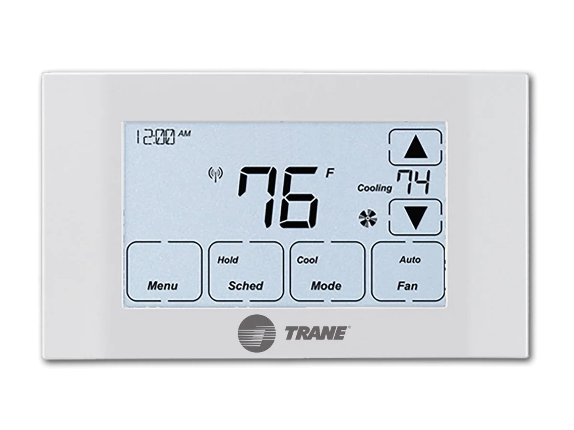 Smart Thermostat Alexa Compatible White Home Climate Control