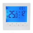 thumbnail image 1 of Smart Thermostat Digital Weekly Programmable Gas Boiler Temperature Controller For Room Wall Mounted Built In Battery ,Temperature calibrating, 1 of 5