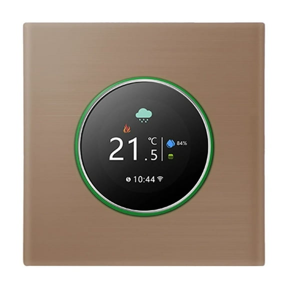 Smart Thermostat Gas Boiler Water Heating Thermostat Backlight/Temperature/Sensor/Time Temperature Calibration Adjustment ,Easy to Install