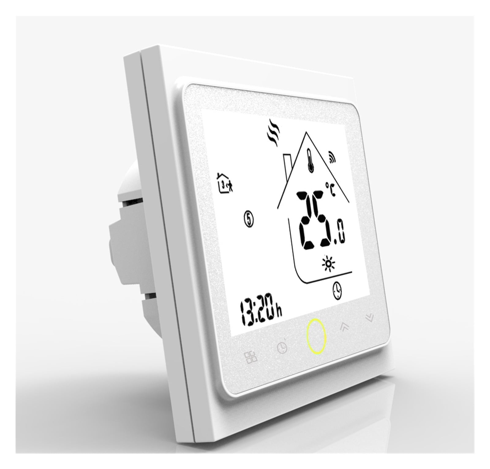 Smart Thermostat Temperature Controller, Water Electric Warm Floor ...