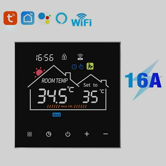 Smart Thermostat With Wifi Connectivity And User Friendly Touch Screen