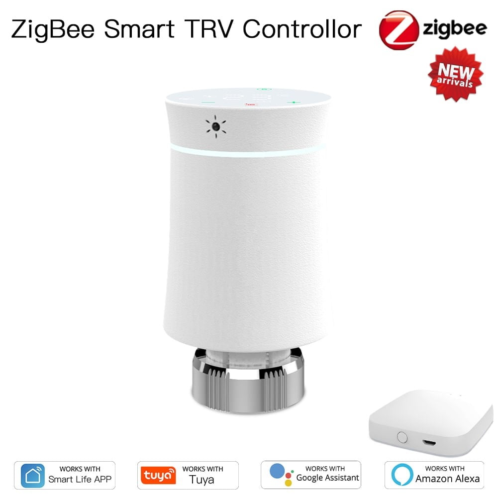 Smart Thermostat with Zigbee3.0, Remote Control, Programmable for
