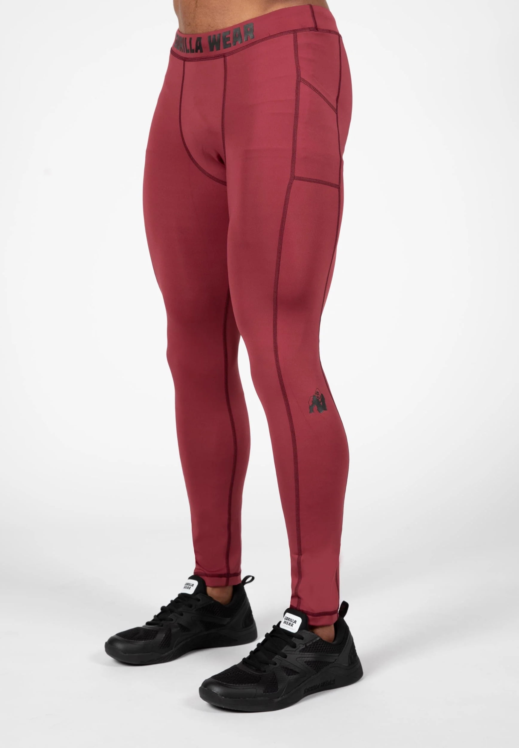 Smart Tights Burgundy Red Walmart