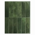 thumbnail image 1 of Smart Tiles Peel and Stick Backsplash, 5 Adhesive Tiles, Morocco Green, 11.43"x9", 1 of 5