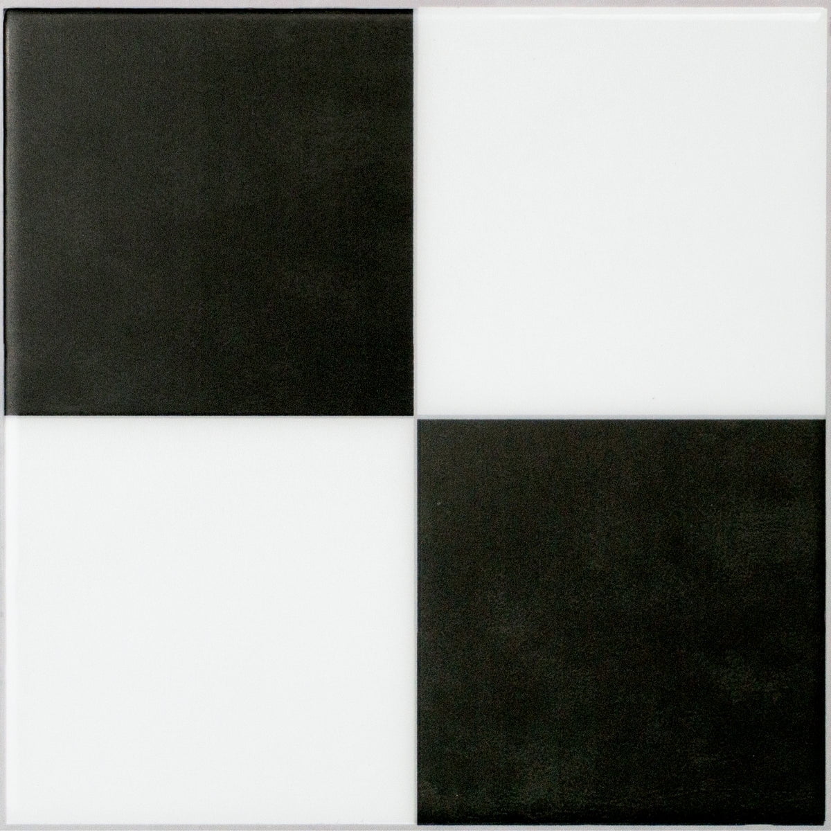 Smart Tiles Peel and Stick Backsplash, 5 Adhesive Tiles, Damier , 7.75"x7.75"