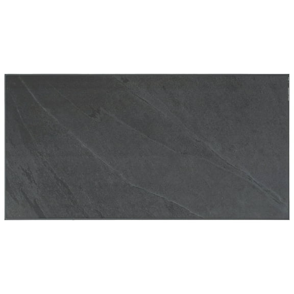 Smart Tiles - 3D Adhesive Peel and Stick Backsplash Tile, Black & Gray - 1-Pack 22.56" x 11.58"