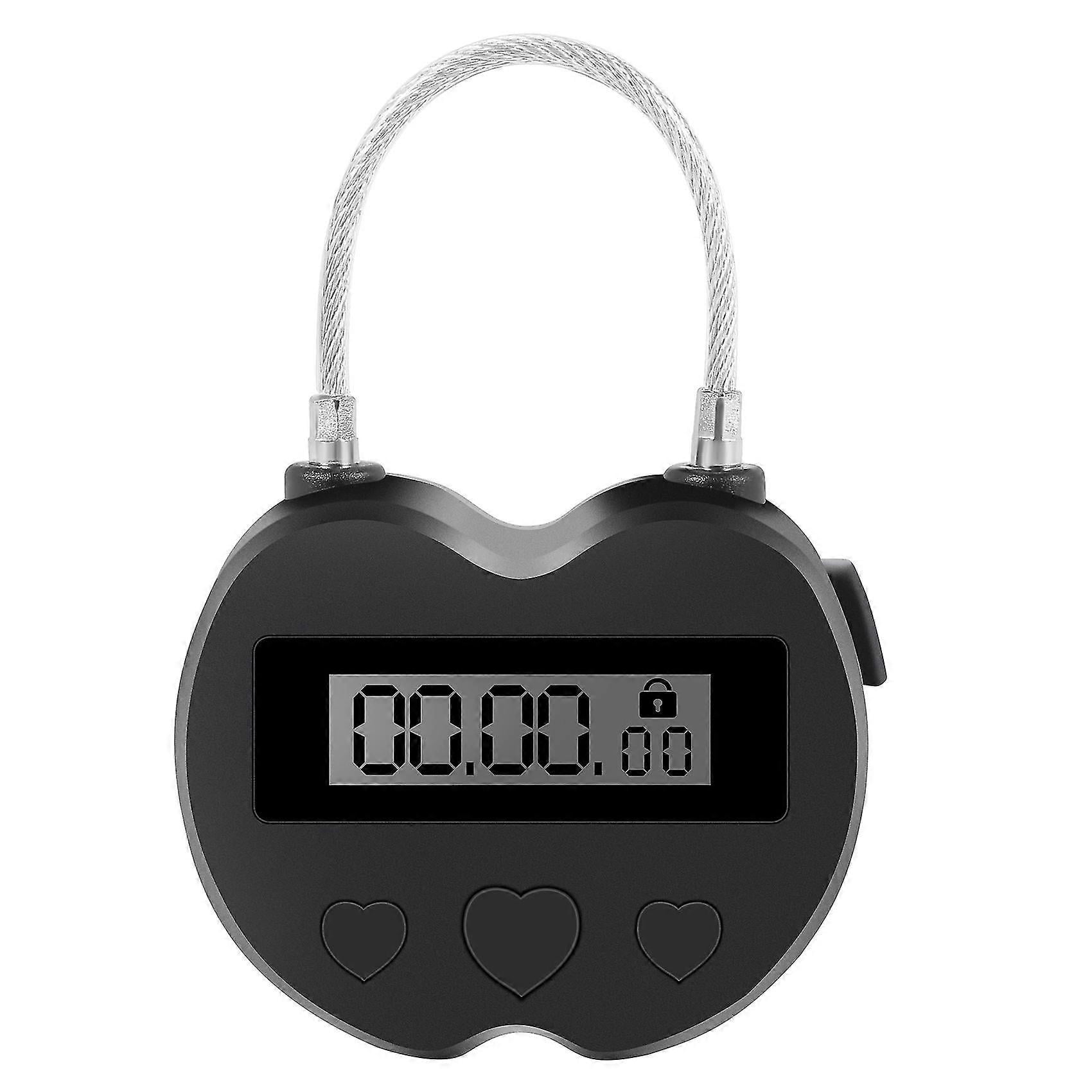 Smart Time Lock LCD Display Time Lock Multifunction Travel Electronic ...