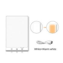 Smart Timing Dimming SAD Therapy Lamp - LED Emotional Support Bionic Sunlight - 5V 1A Phototherapy Light for Seasonal Affective Disorder