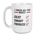 thumbnail image 1 of Smart Togolese, Togo Themed Coffee & Tea Gift Mug (15oz), 1 of 3