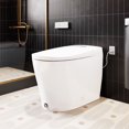 thumbnail image 1 of Smart Toilet with Bidet Built in, One Piece Tankless Bidet Toilet for Bathrooms, YA60 Bidet Toilet with Auto Flush, Kick Flush, Heated Seat, Warm Water and Dryer, Night Light, and Power Outage Flush, 1 of 11