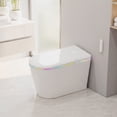 thumbnail image 1 of Smart Toilet, One Piece Bidet for Bathrooms, Foot Sensor Operation, Heated Bidet Seat, Electric Tankless Toilets with LED Display., 1 of 9