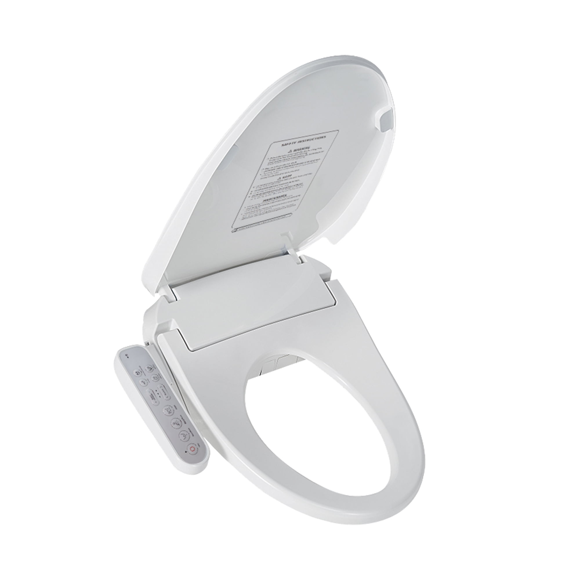 Smart Toilet Seat with Side PanelMultiple Spray Modes, Adjustable