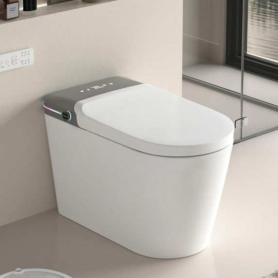 Smart Toilet, Smart Bidet Toilet with Remote Contro