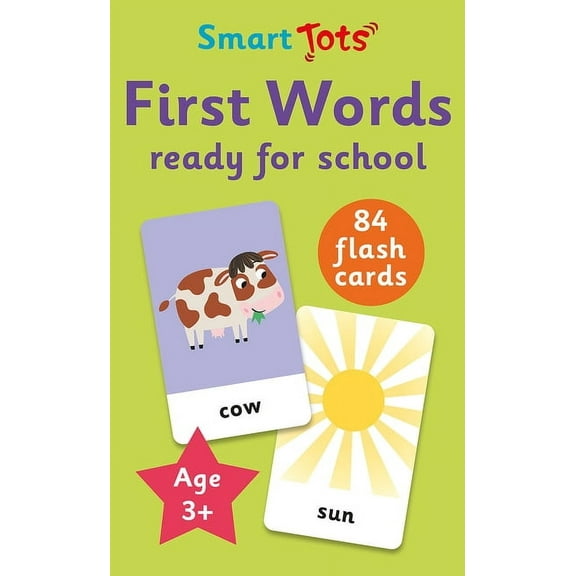 Smart Tots Flash Cards First Words - Ready for School, (Paperback)